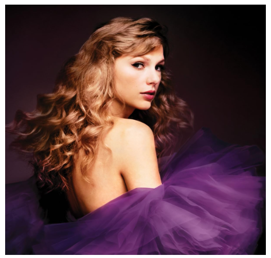 Taylor Swift Album Cover Sticker Pack