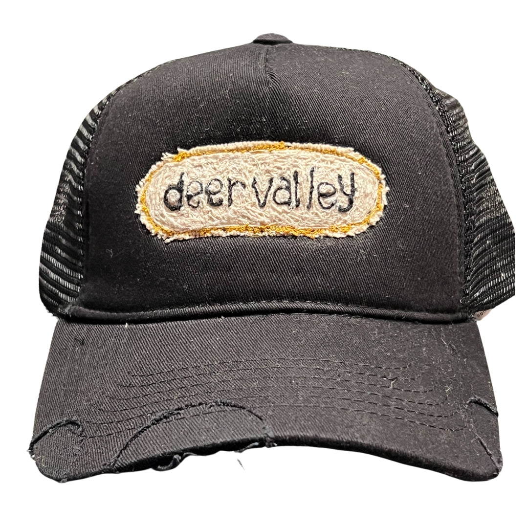 Deer Valley Cap Hat Deer Valley #1 Ski Resort Strapback Baseball Cap Brown OS  main image 4
