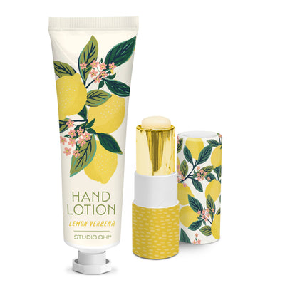 Lip Balm & Hand Lotion Set-Lemon Tree