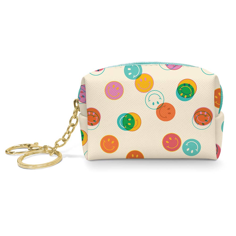 Key Chain Pouch-Smiley Trails