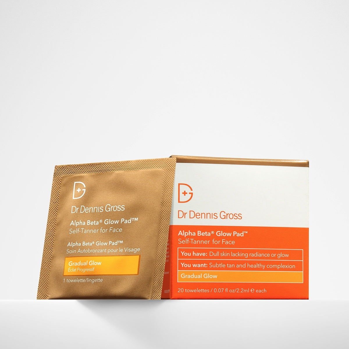 Dr. Gross Alpha Beta Glow Pad-Face-Intense Glow 20 Packettes