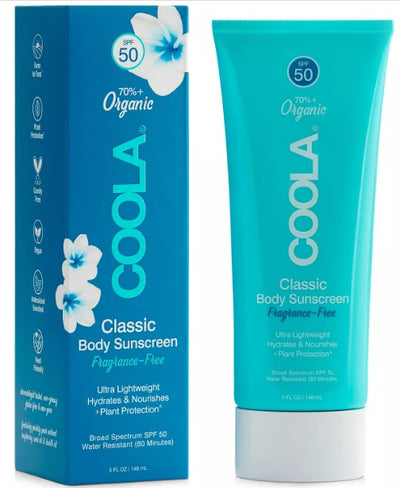 Classic Body Organic Sunscreen Lotion SPF 50