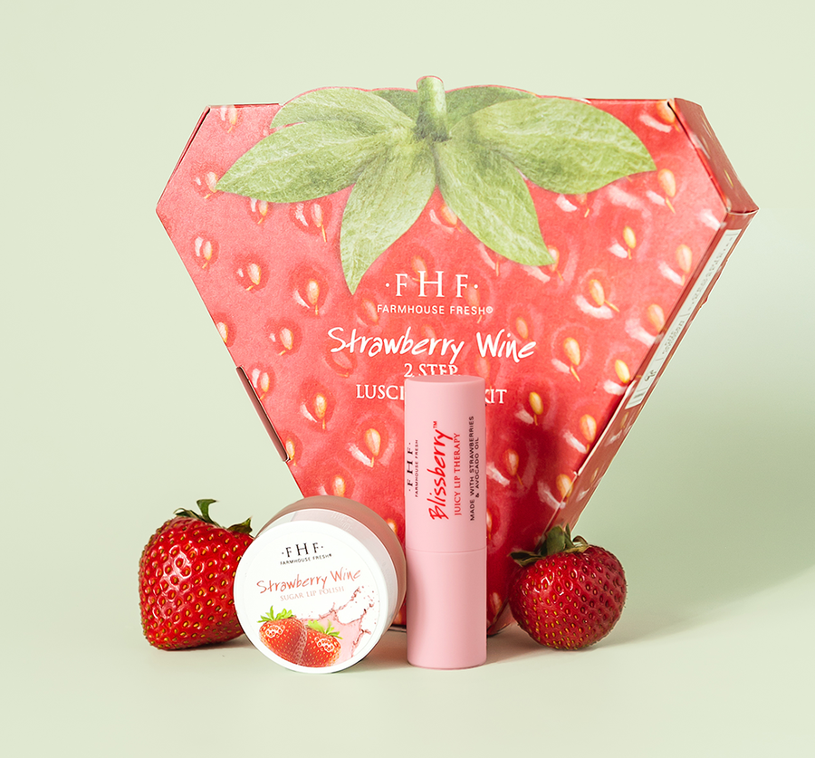 Strawberry Wine-2 Step Lip Kit