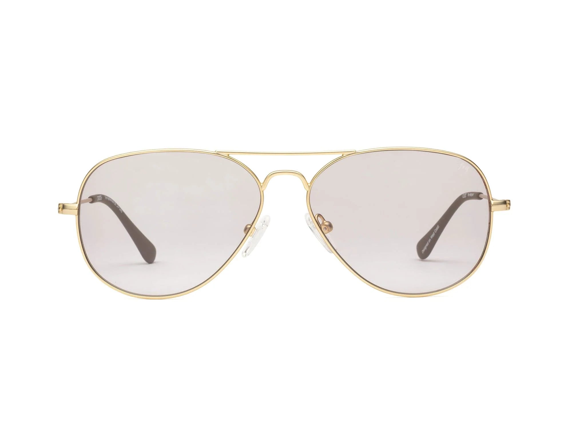 CADDIS MABUHAY COMPACT SUNGLASS READERS 2.50 Caddis Mabuhay Readers Chrome + Light Blue main image 4