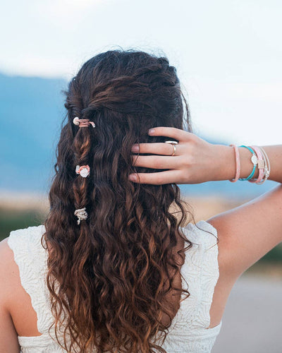 Hair Tie Bracelets-Shimmer