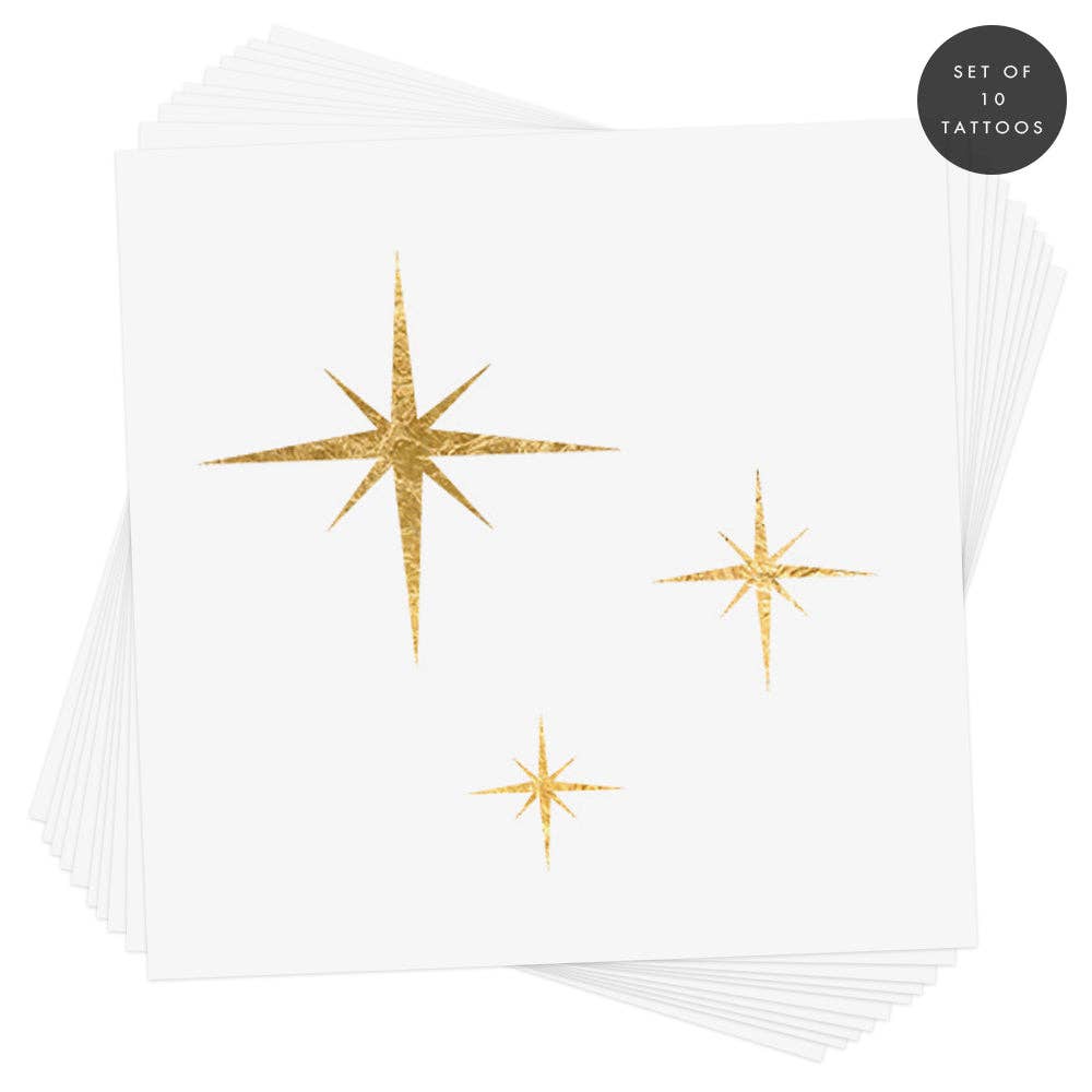 TWINKLE metallic temporary tattoo