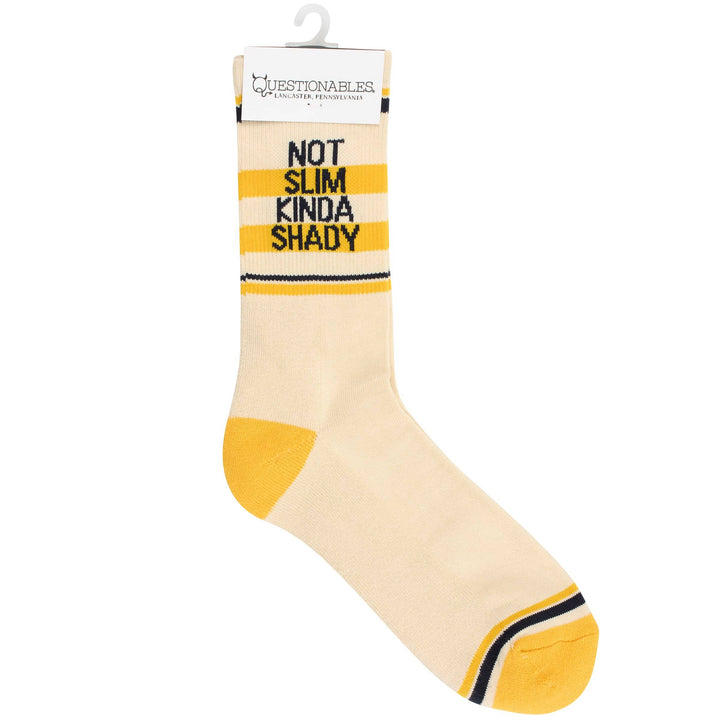 Socks-Not Slim Kinda Shady