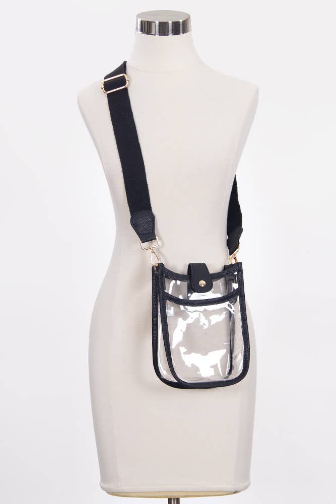 Clear Stadium Crossbody Mini Bag