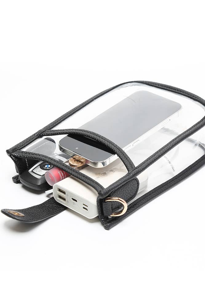 Clear Stadium Crossbody Mini Bag