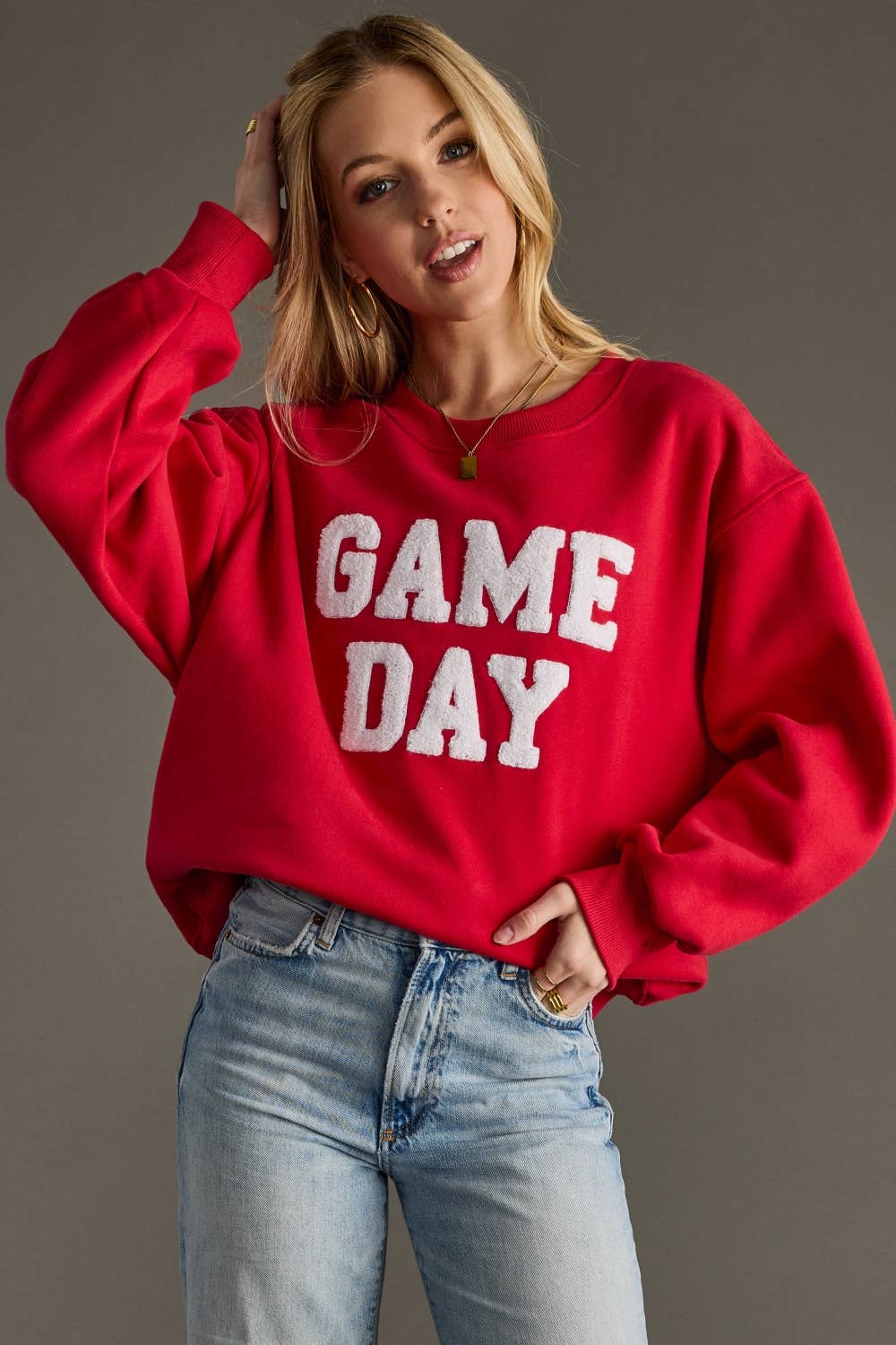 Sweatshirt-Red Game Day