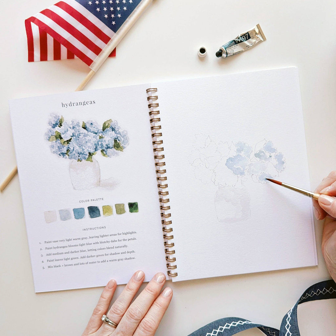 Watercolor Workbook-Americana