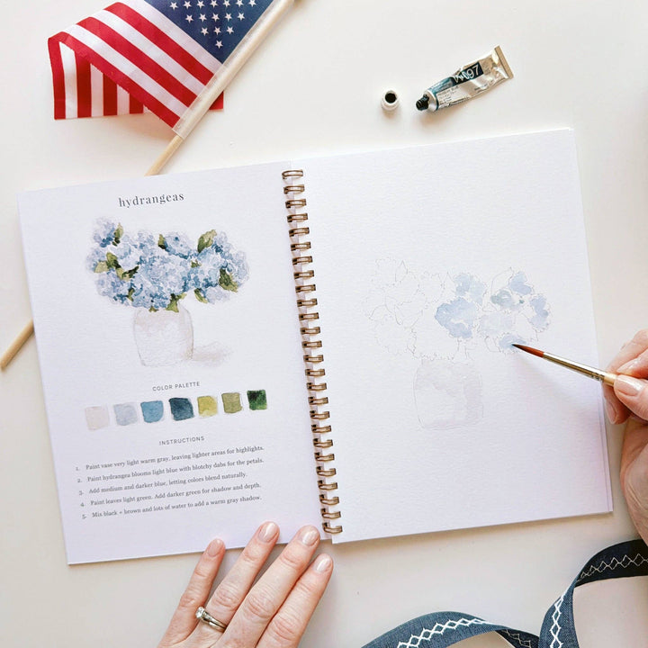 Watercolor Workbook-Americana