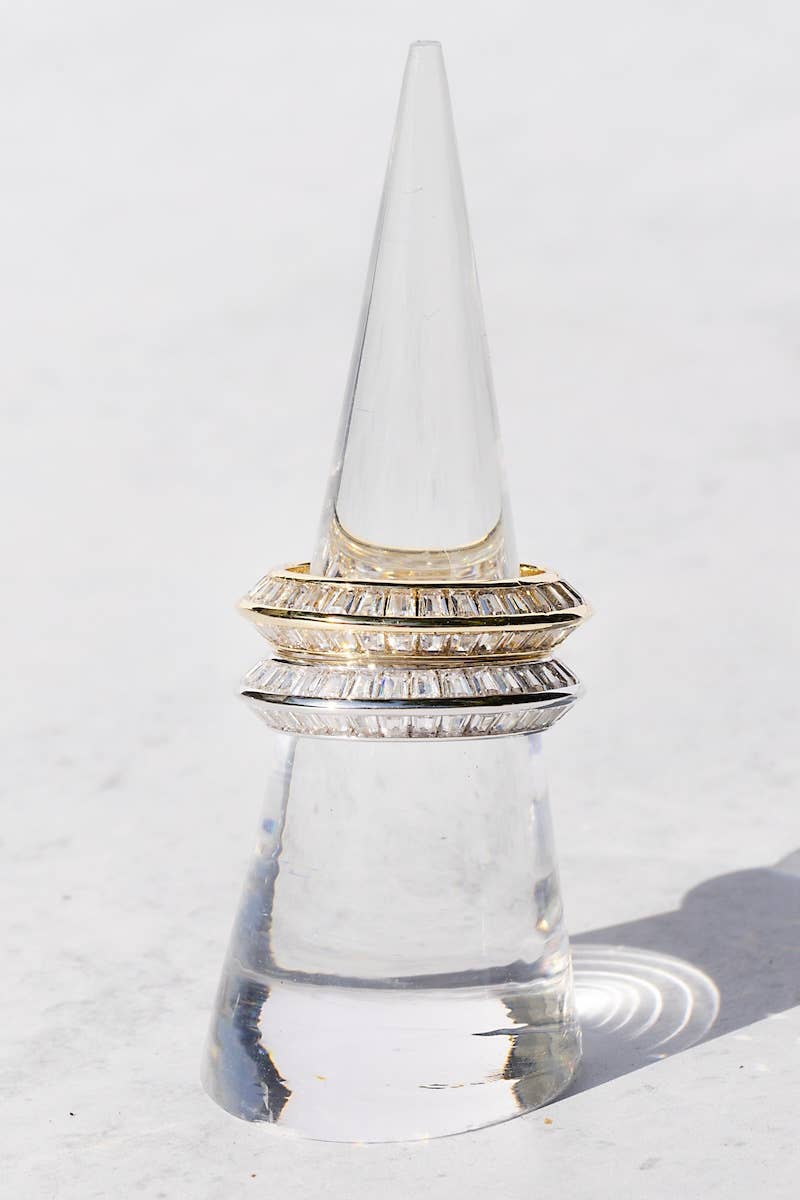 Ring-Yellow Gold Razor Edge
