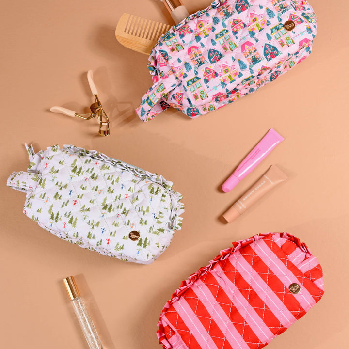 Essentials Quilted Cosmetic Pouch-Aprés Ski