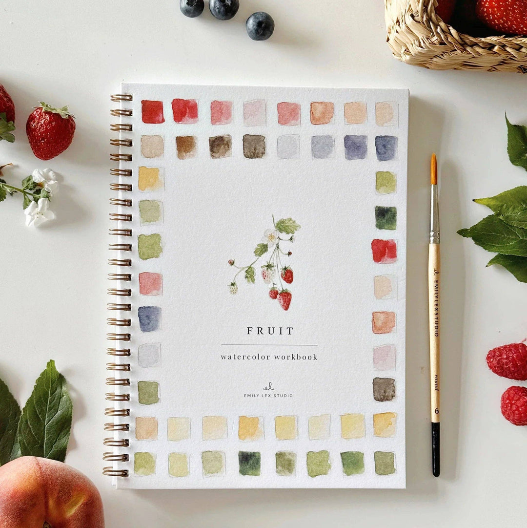 Watercolor Workbook-Fruit