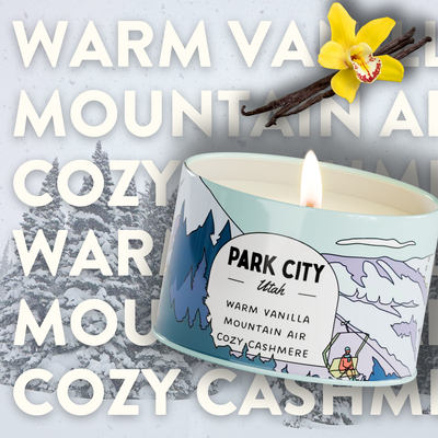 Park City Winter, Utah | Scented Destination Candle