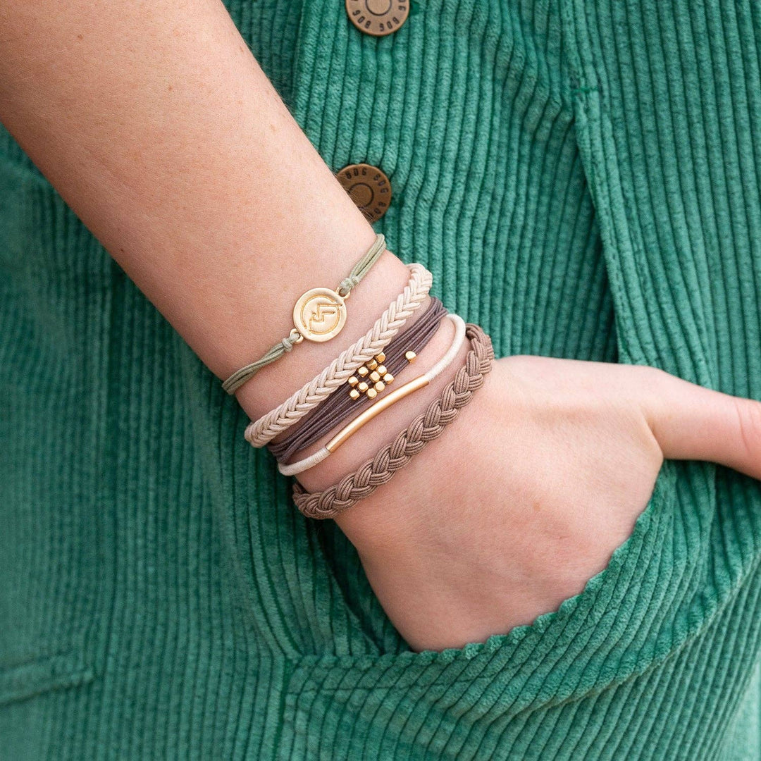 Hair Tie Bracelets-Climb