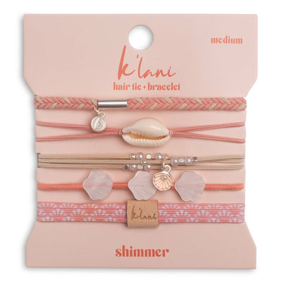 Hair Tie Bracelets-Shimmer