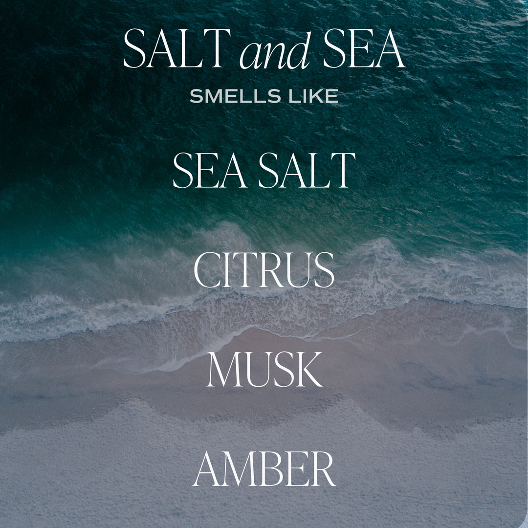 Soy Candle 11oz-Salt & Sea