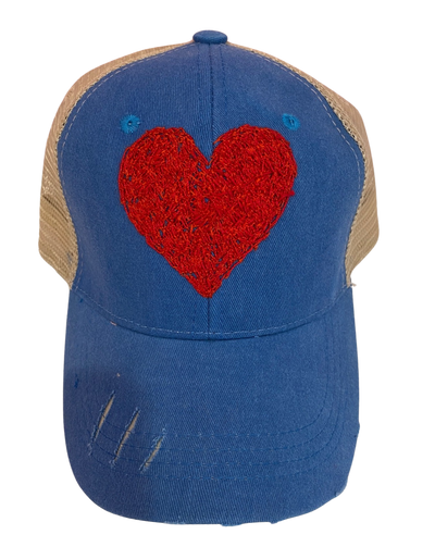 Trucker Hat-Heart Collection