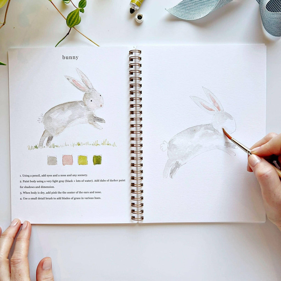 Watercolor Workbook-Animals