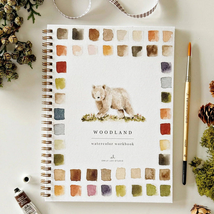 Watercolor Workbook-Woodland