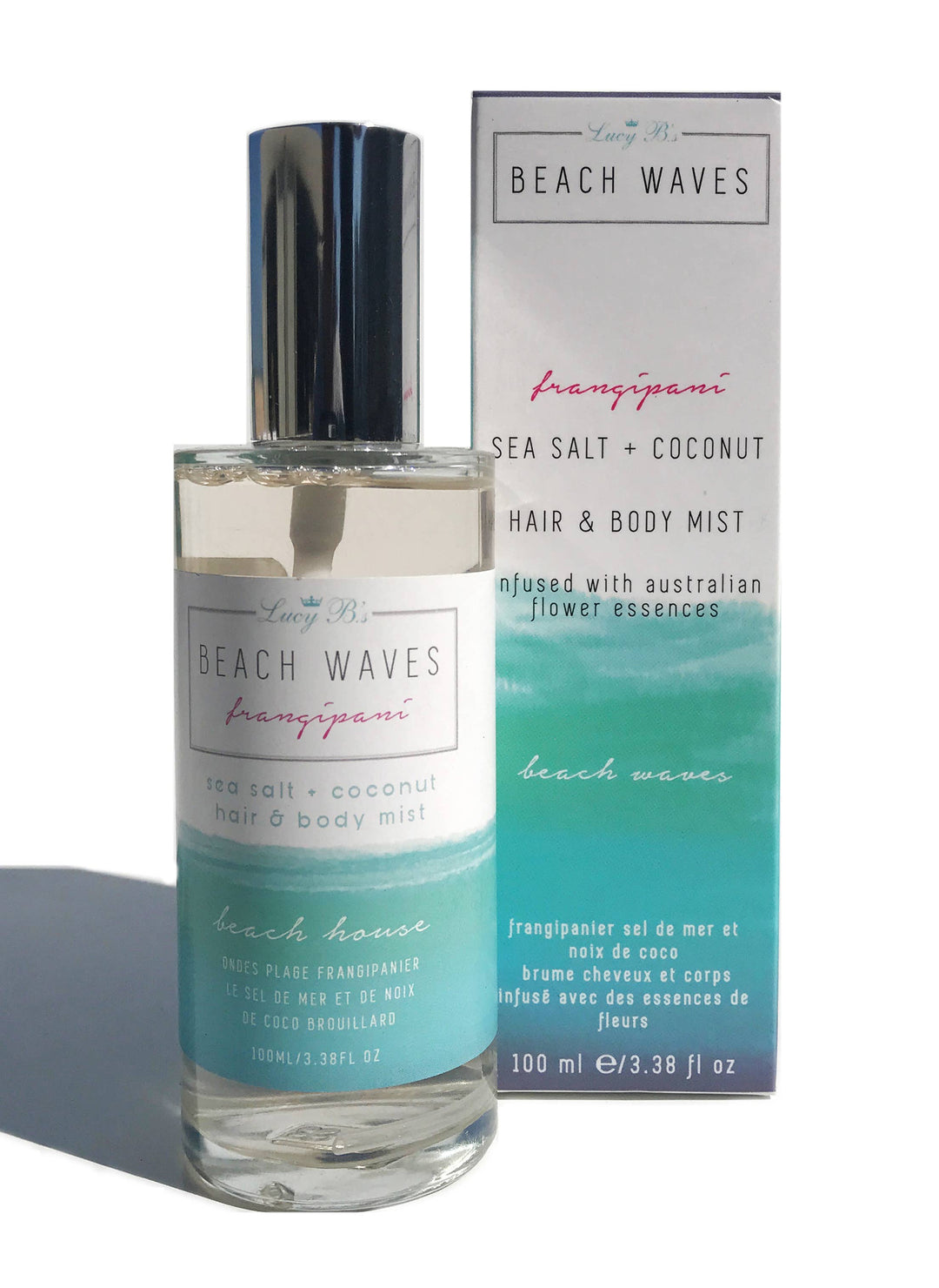 Frangipani Sea Salt Beach Waves Hair & Body Mist
