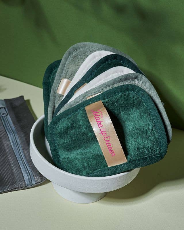 Earthy Greens 7-Day MakeUp Eraser Set | No Waste