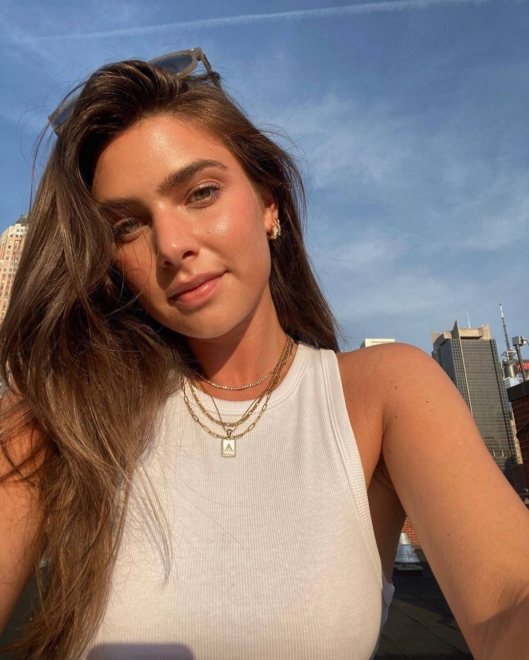 Necklace-Ella Crystal Tennis