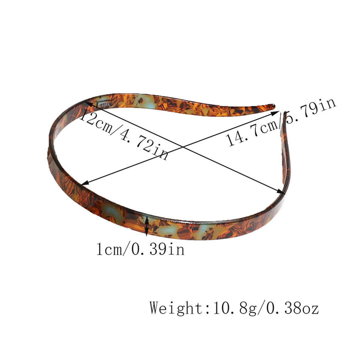 RETRO ICE CRACK TOOTHED HEADBAND_CWAHA2200