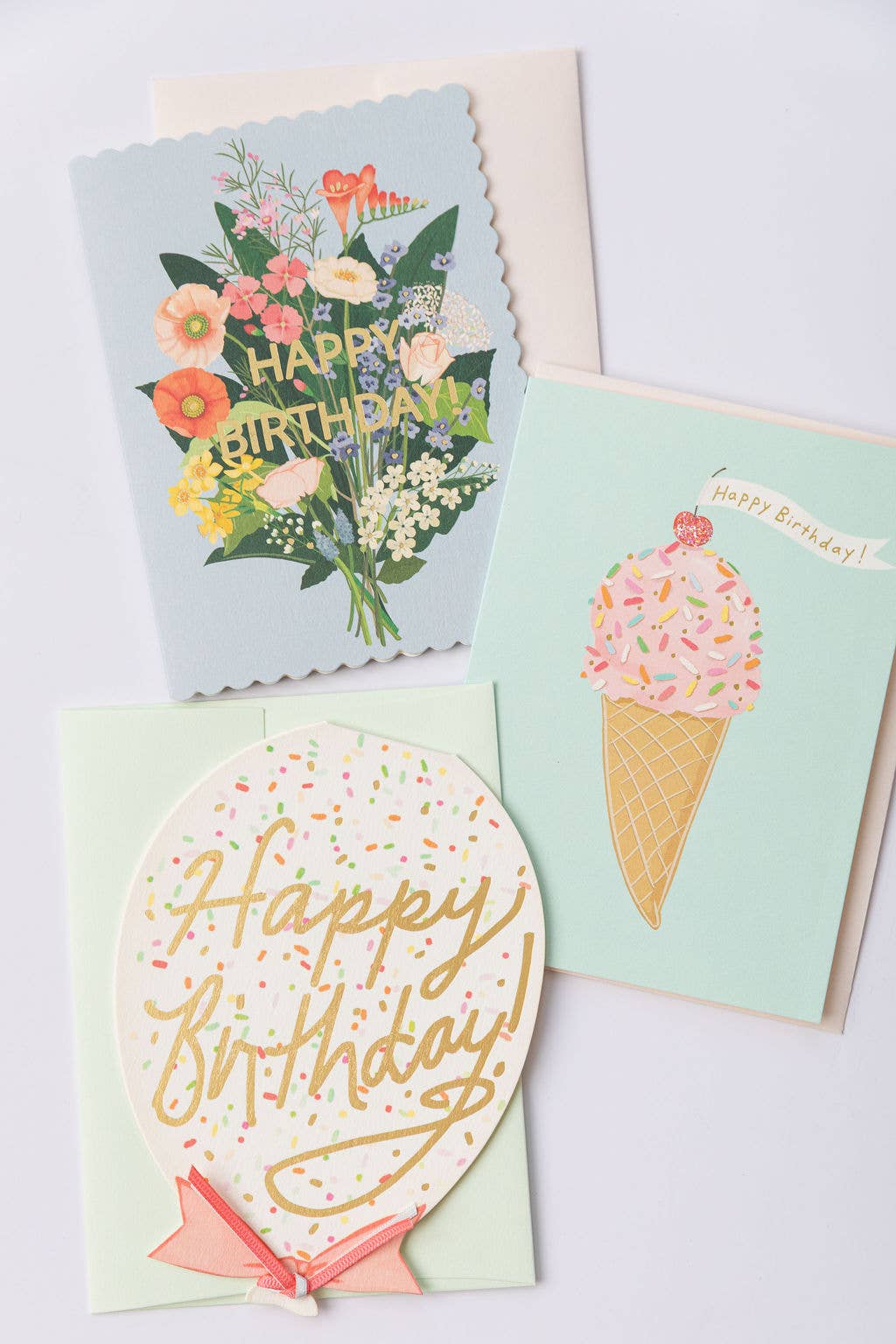 Greeting Card-Floral Birthday