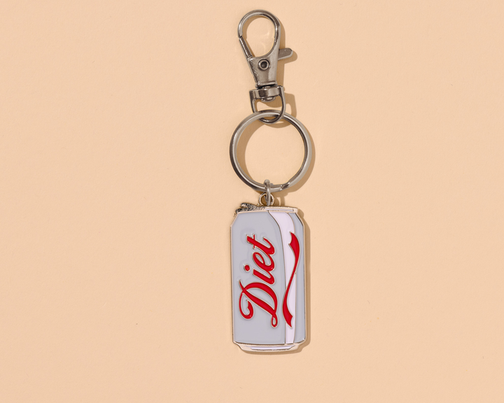 Keychain & Bag Charm-Diet Soda Enamel