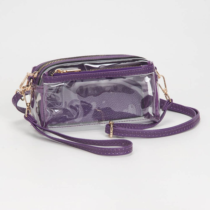 Small Crossbody Bag-Transparent