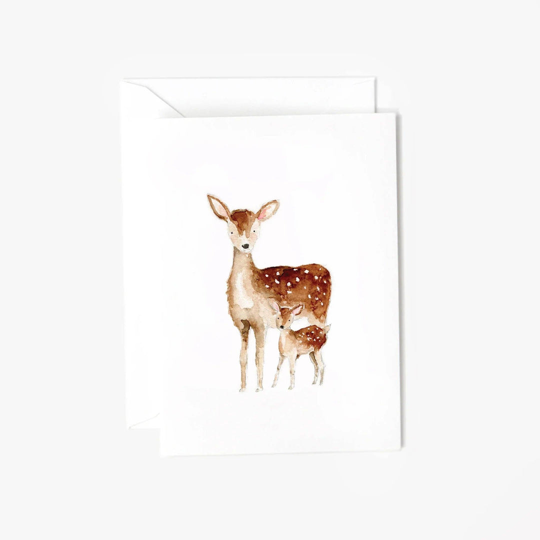 Mini Notecard-Baby Deer