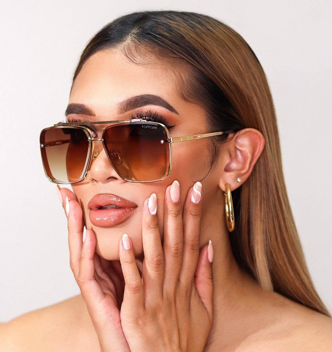 Sunglasses-Bella Coffee Tangle Free