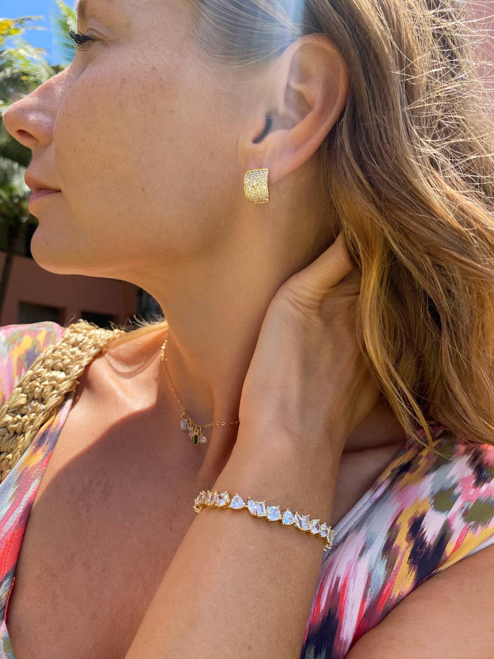 Cuff Huggies- 14K Gold Vermeil