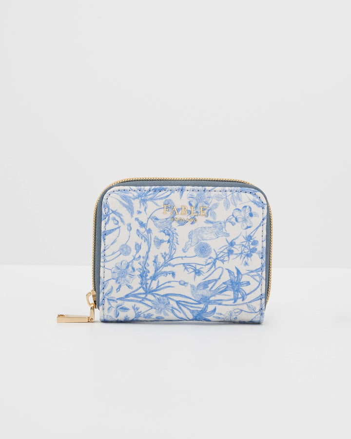 Bunny Blues Blue Small Wallet