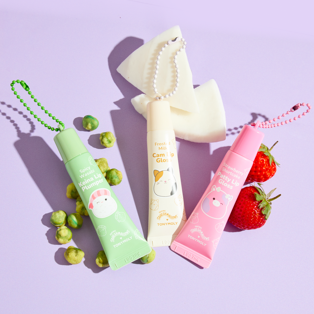 Squishmallows x TONYMOLY Keychain Lip Gloss