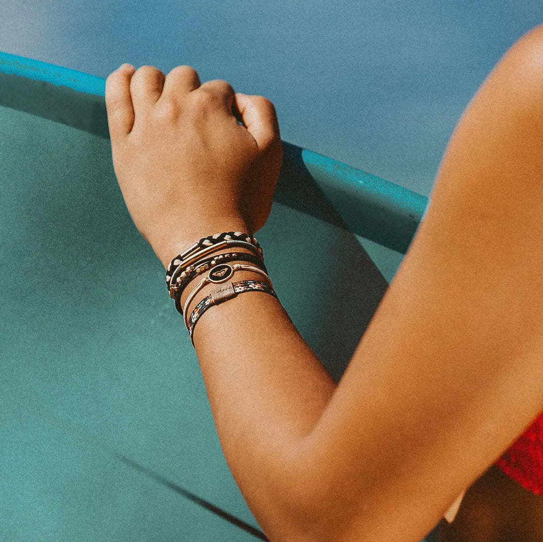 Hair Tie Bracelets-K'lani x Roxy Coastal Drift