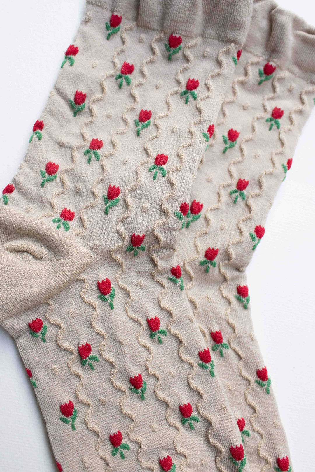 Mini Tulip Flower Socks