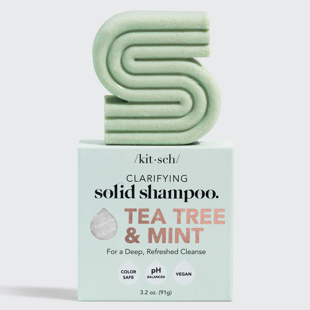 Solid Shampoo Bar-Tea Tree + Mint Clarifying