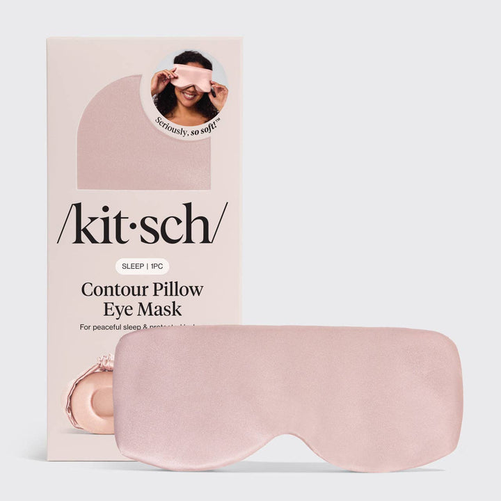 Contour Pillow Eye Mask-Blush