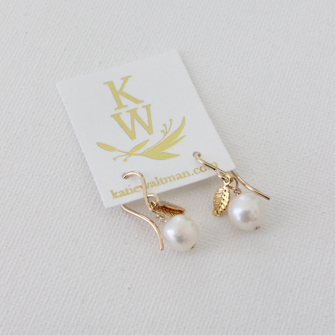 E143Whites Silver Earrings-Kaitlin Pearl