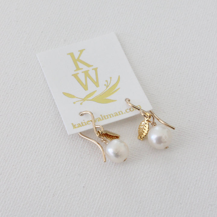 E143Whites Silver Earrings-Kaitlin Pearl
