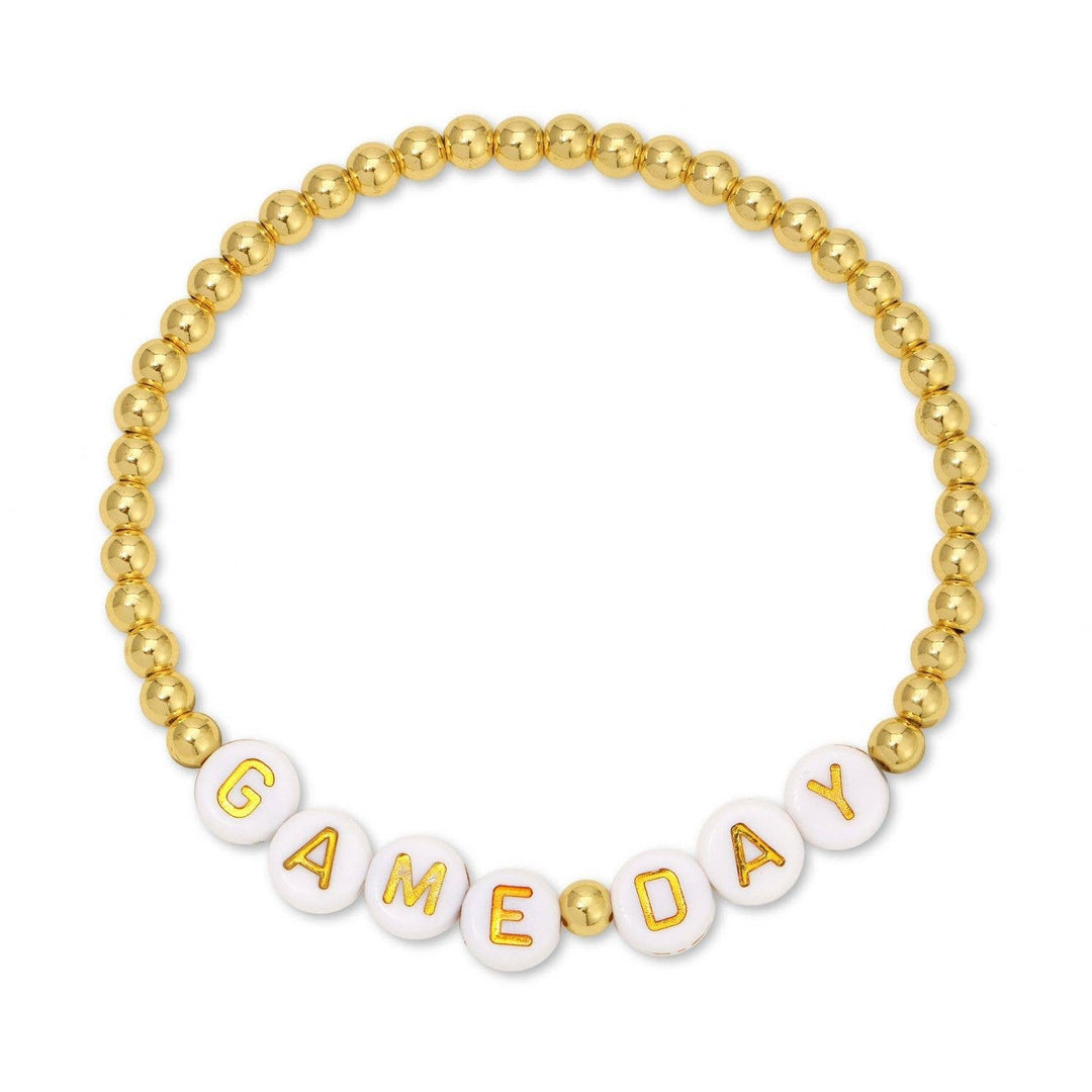 Beaded Bracelet-Game Day