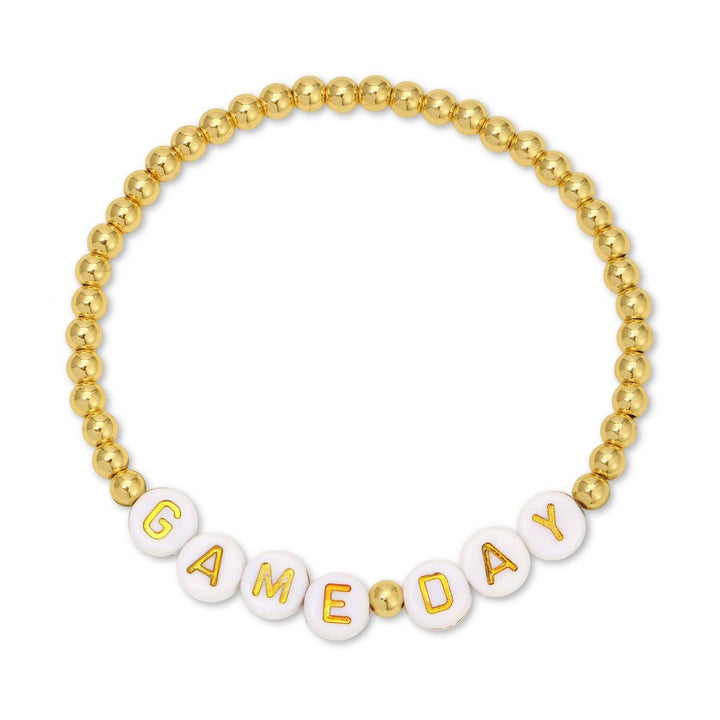 Beaded Bracelet-Game Day