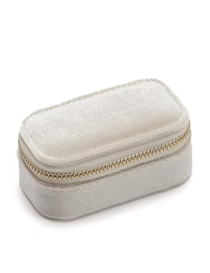 Soft Velvet Solid Color Jewelry Case DP25F864