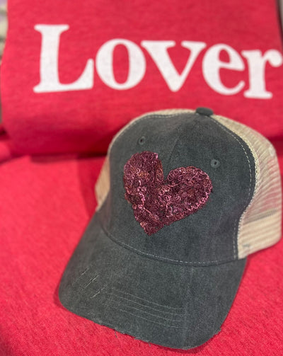 Trucker Hat-Heart (Assorted)