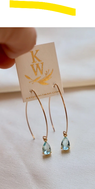 Katie Waltman Earrings-Gold
