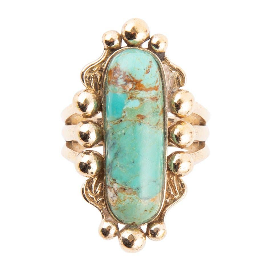 Ring-Plateau Turquoise